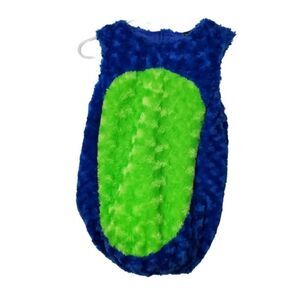 Underwraps Child Costume Size XL Green Blue Pretend Play Dress Up Theater Soft